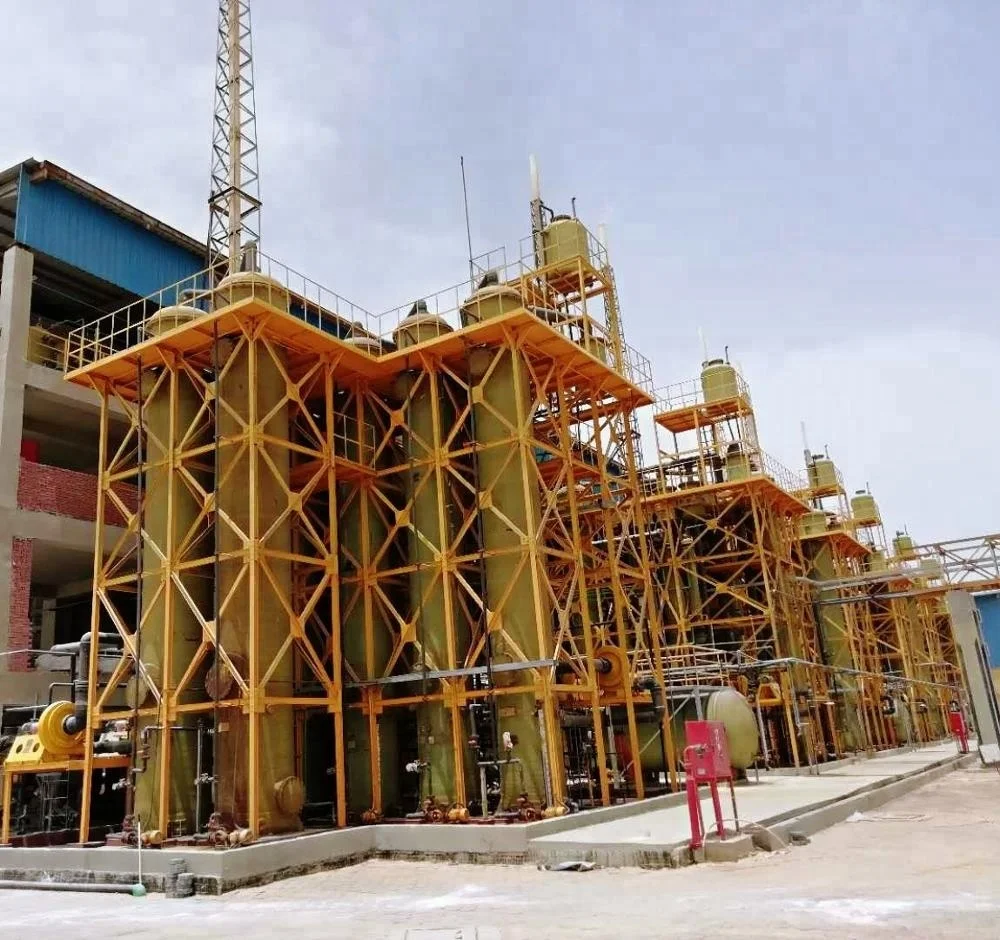 Gold supplier of high quality nitric acid plant/nitric acid production line