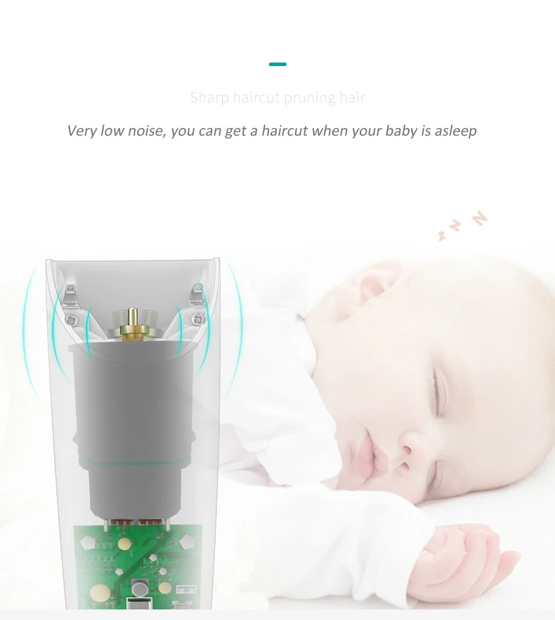 Горячая Распродажа, оптовая продажа, Детская перезаряжаемая керамическая Бритва для стрижки волос, Парикмахерская Машинка для стрижки волос