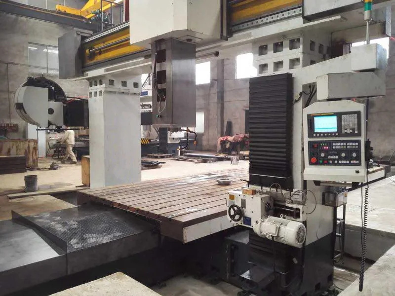 China Twin Columns CNC Gantry Fixed Beam Milling Machine