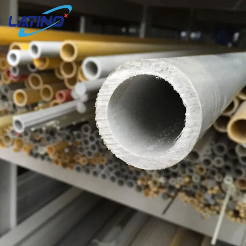 Пултрузионный стеклопластик FRP полые трубки круглого градирни промышленности