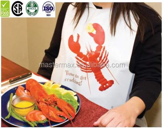 
OEM manufacturer disposable restaurant bibs 