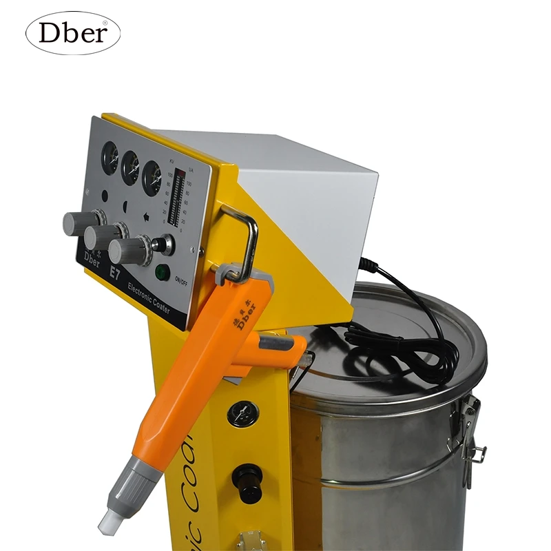 Распылитель краски Dber E7 по низкой цене, пистолет для порошкового покрытия/оборудование