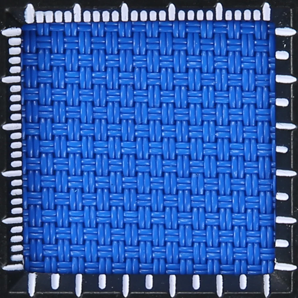 Outdoor Furniture Placemat Best Price Heat Resistant Durable Woven Vinyl Mesh Fabric for Beach Chair Pvc Material Black Plain