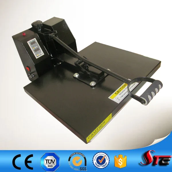 Economical and practical 38*38cm fabric sportswear  t shirt heat press machine for clothing