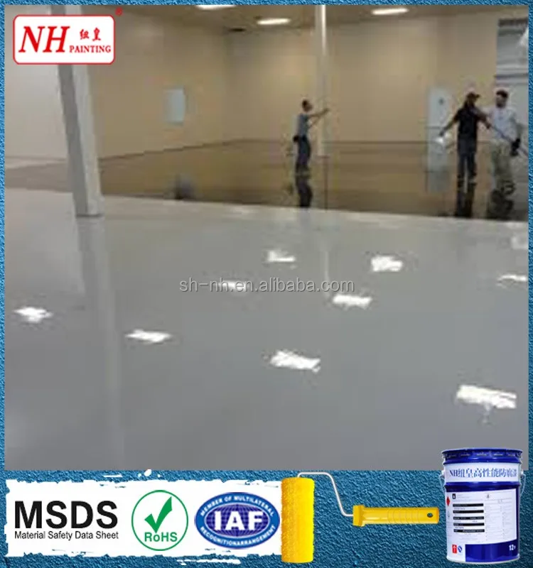 elastomeric concrete epoxy floor spray paint