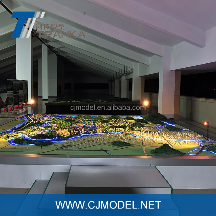 House scale architecture building model for real estate construct company