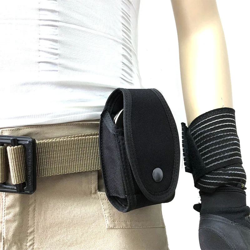 Handcuff Holder Standard Handcuff Pouch Belt Loop Black Handcuff Case