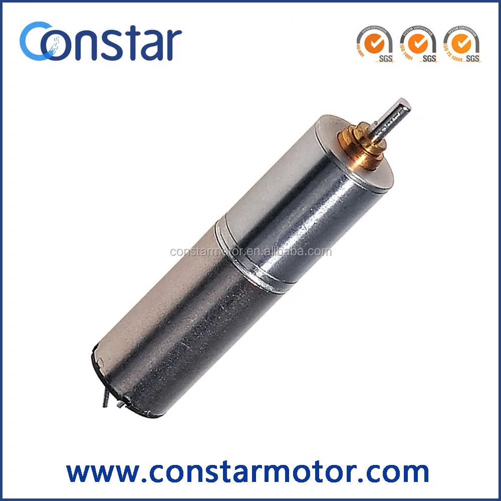Constar Low Noise High Torque 12mm Planetary Gearbox Motor 6v
