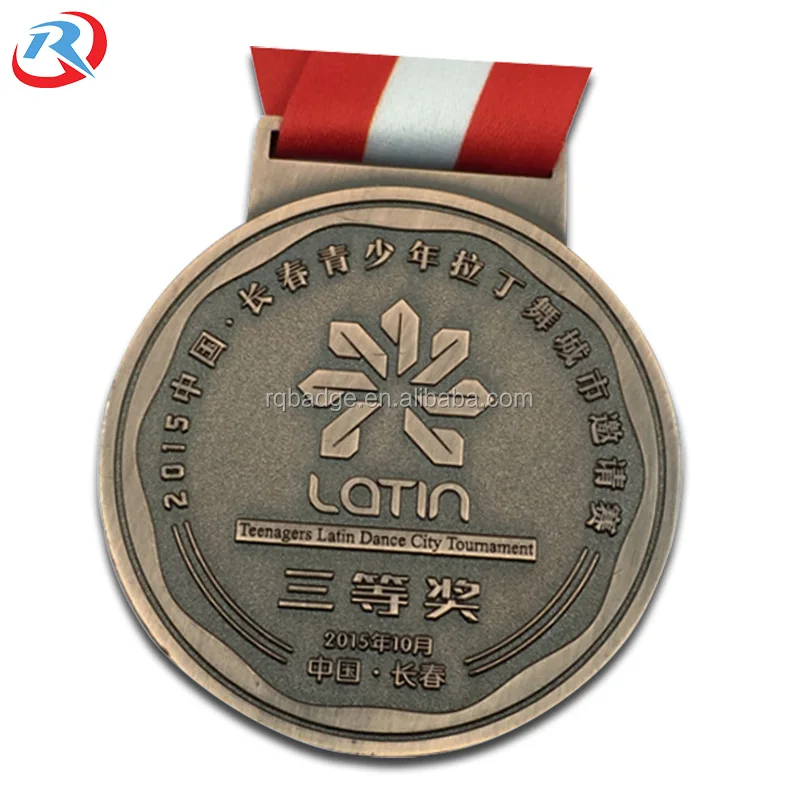 China Manufacturer wholesale custom own logo sport medals and trophies for marathon