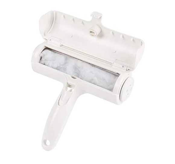 
Hot Selling OEM Custom Removable Cleaning White Lint Fur Pet Hair Remover Roller 