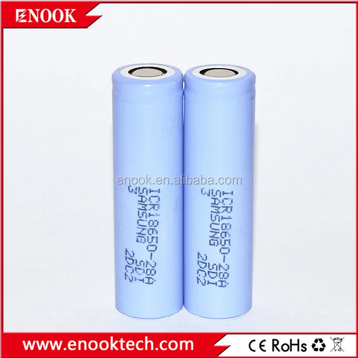 100% оригинал! 18650Samsung28a 2800 мАч литиевая батарея samsung 18650-28a rechangeable батарея для пара mod