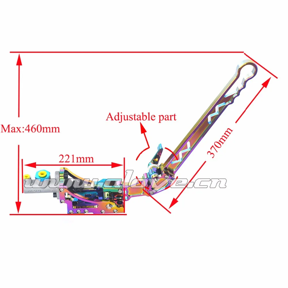Universal Drifting Hydraulic Hand Brake Neo Chrome