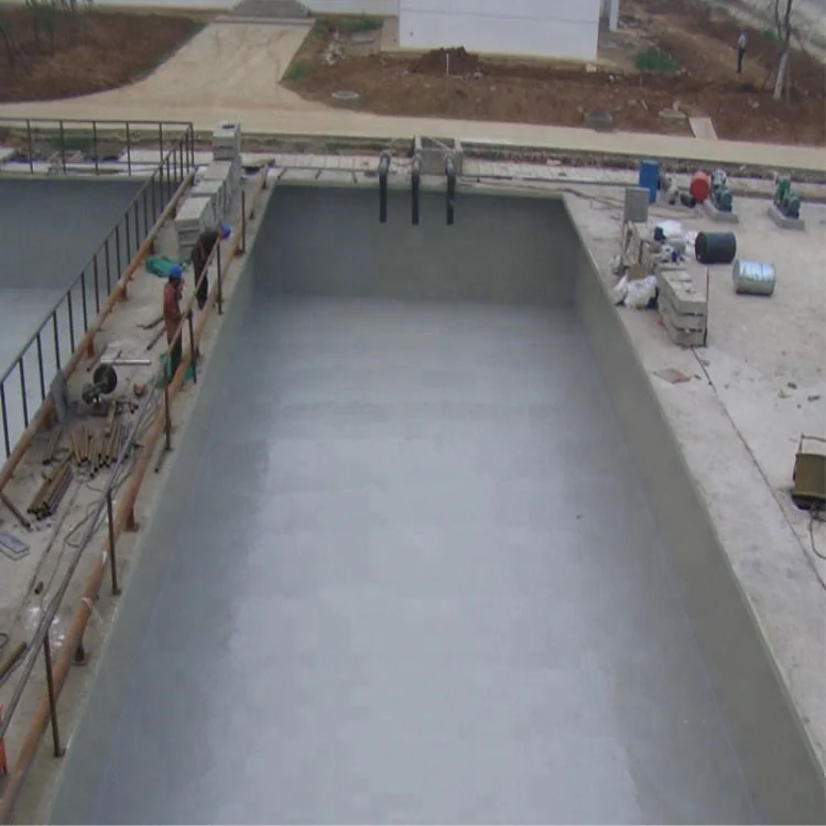 Чистое полиуретановое покрытие используется в подземном гараже для