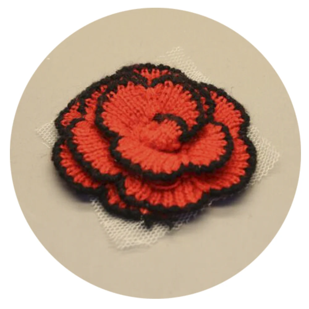 
made in China Real Leather Patches souvenir lapel pins handmade rose flower soap 