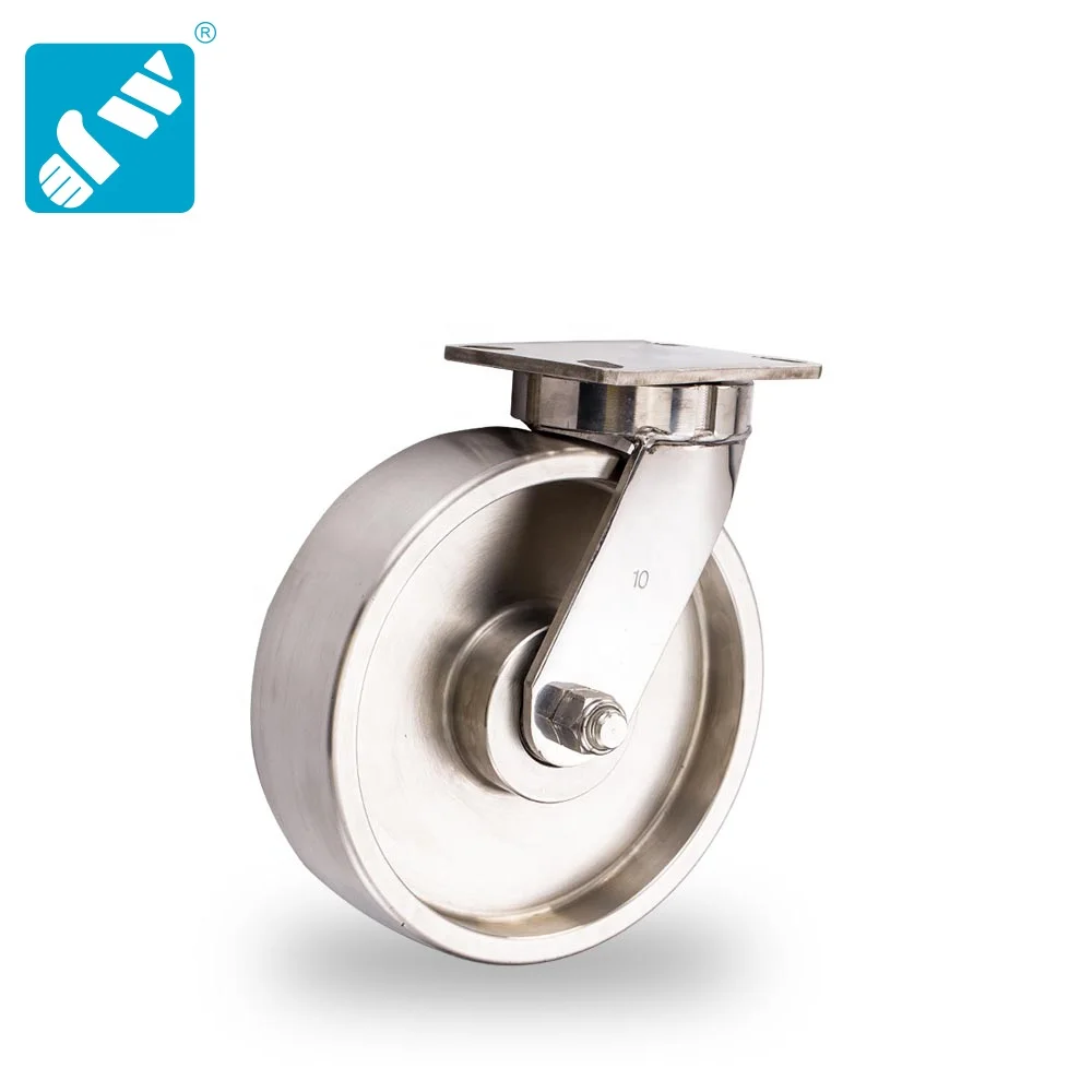6,8,10,12,14 inch extra heavy duty steel industrial caster wheel wholesale