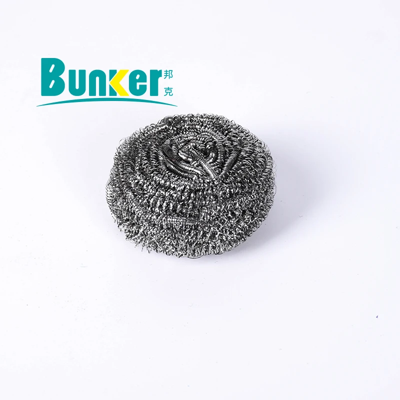 Dish washing stainless steel scrubber balls metal wire pot utensils kitchen scrubber