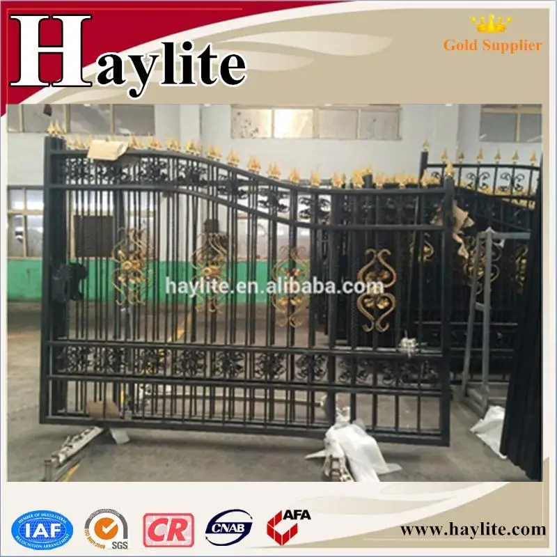 small wrought iron gate design