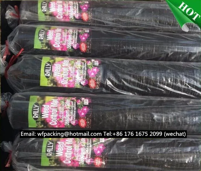 Agricultural woven pp weed control mat ground cover net Weed Control Mat Fabric for USA Market