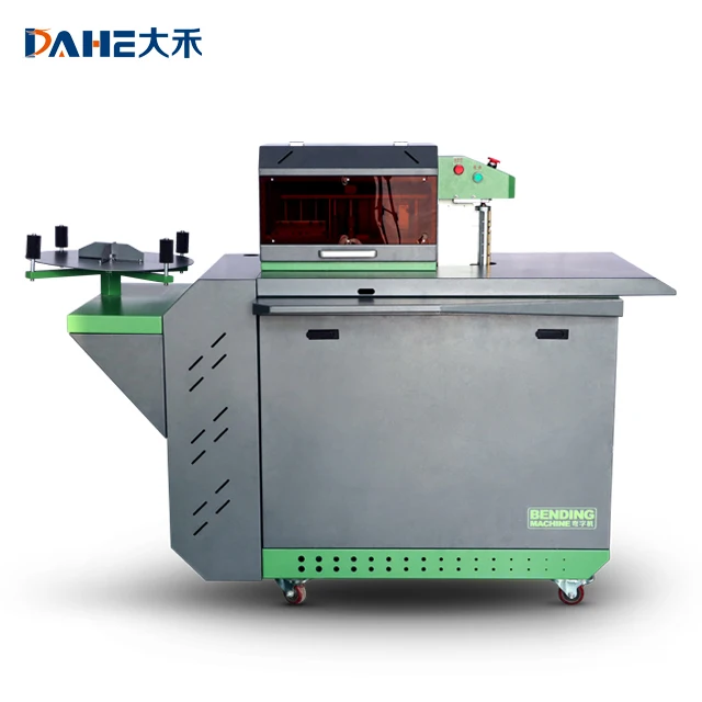 Aluminum road metal sign channel letter making machine with CE