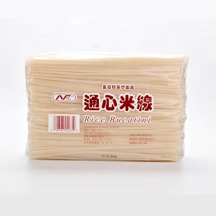 
Long Tubular Shape Rice Spaghetti 