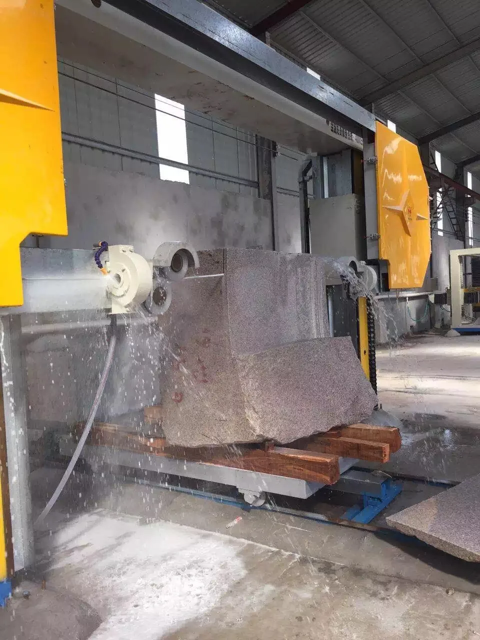 Xianda CNC software programs diamond wire saw stone cutting machine