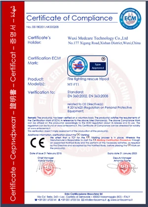 MT-FT1 Fire rescue lifesaving tripod firefighters emergency rescue equipment