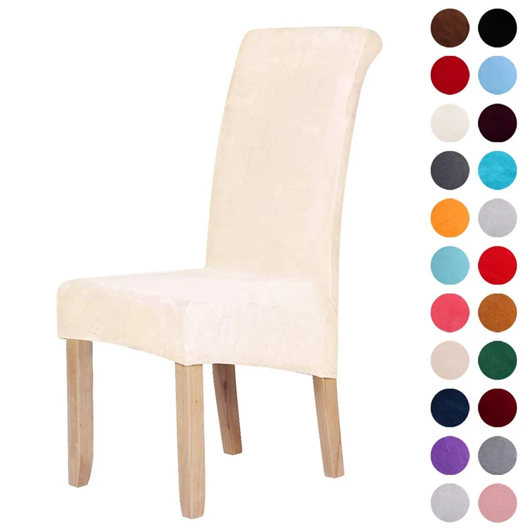 
Velvet Spandex Fabric Chair Cover,High Quality Chair Cover,Lounge Chair Cover 