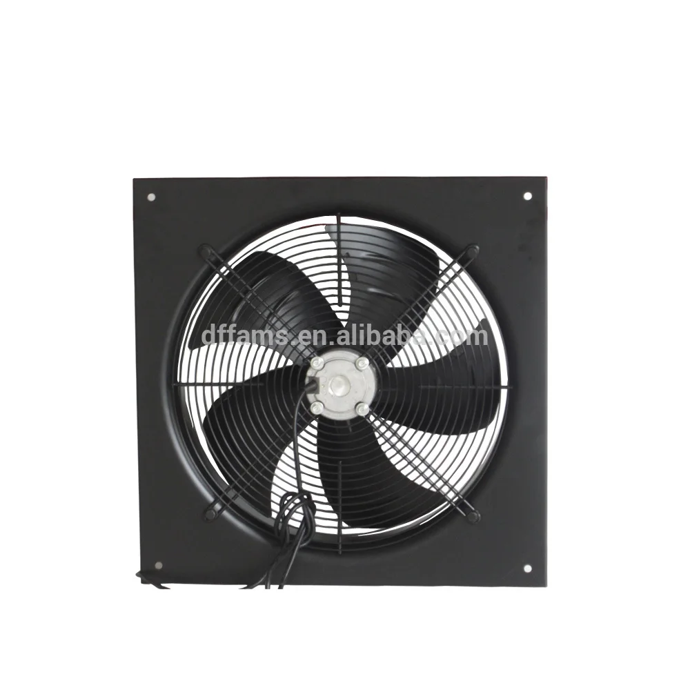 AC Compact Wall Fan Mounting Axial Fan with External Rotor Motor for Air Coller