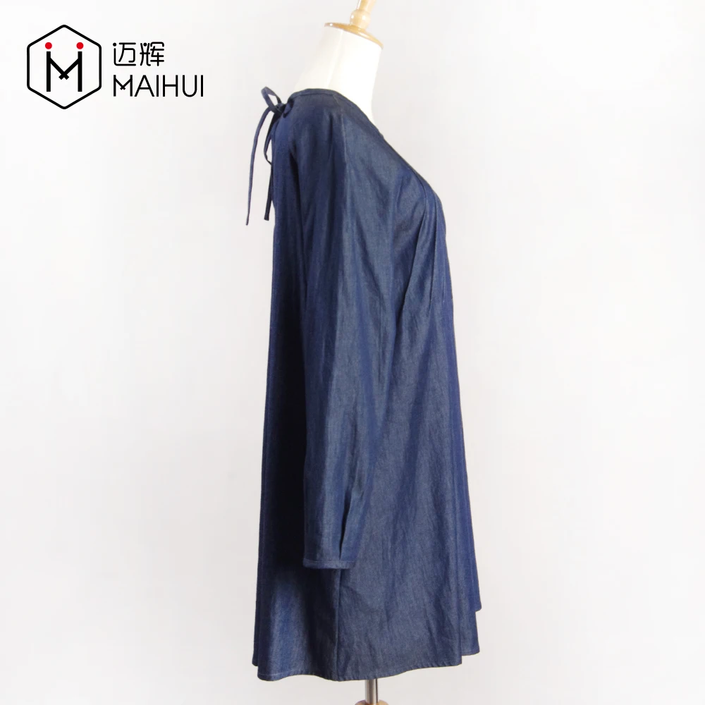 Summer Popular Denim Dresses Woman Clothes Ladies Modern Dress