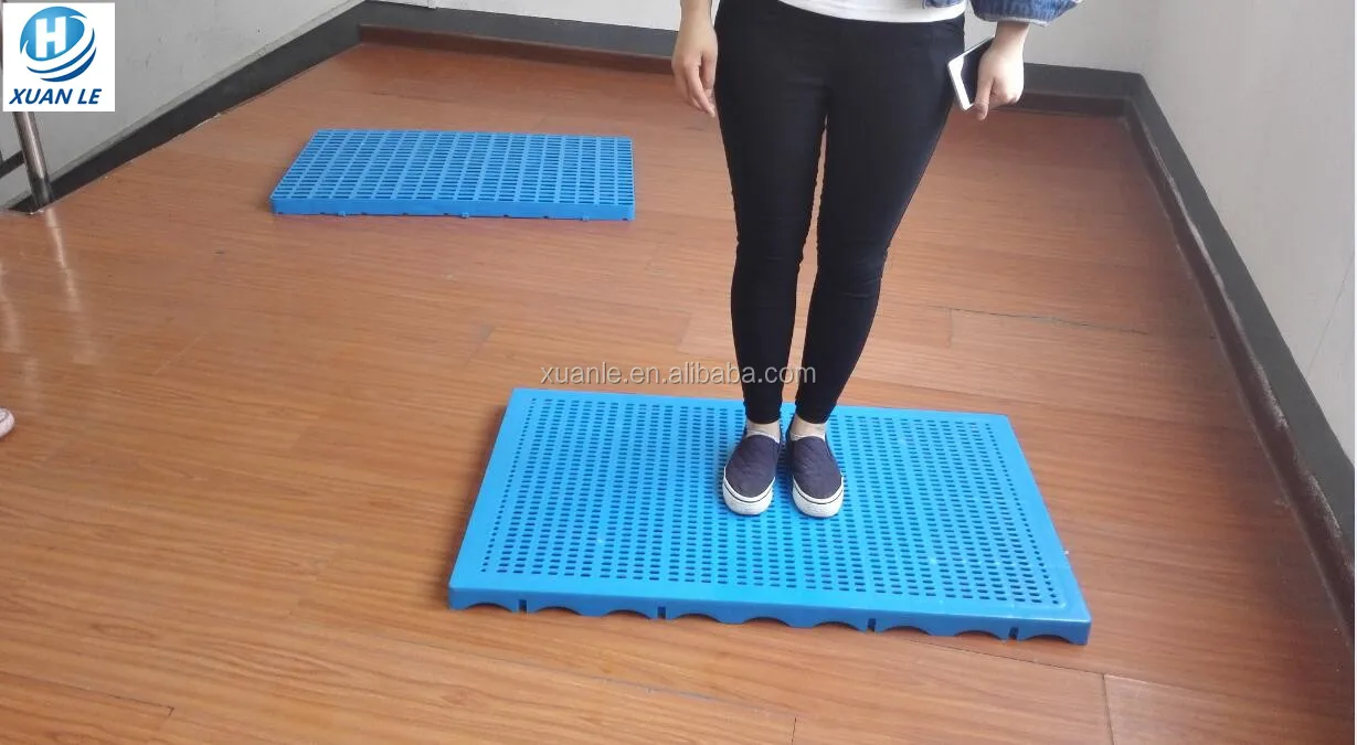 Cheap price food grade HDPE hard plastic floor mat for export
