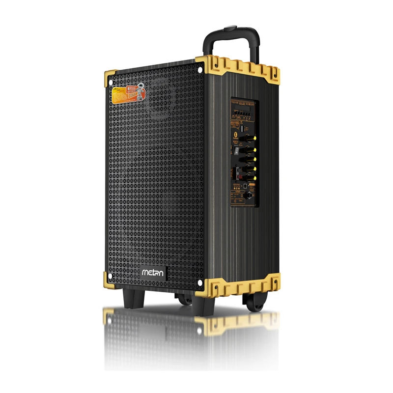 Promotional Factory Price Wireless karaoke Portable Trolley Speaker