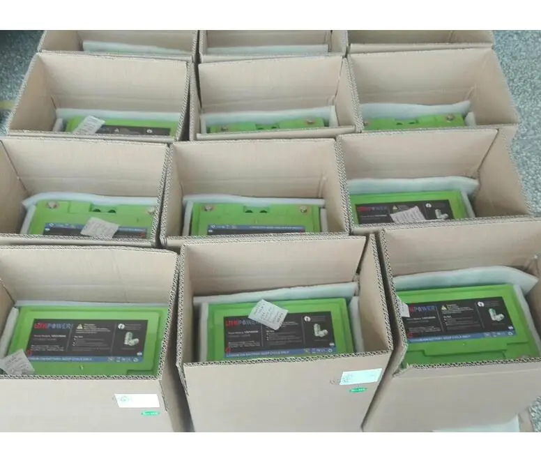 deep cycle 12v 100ah lifepo4/lithium iron polymer batteries for solar/car/rv/marine