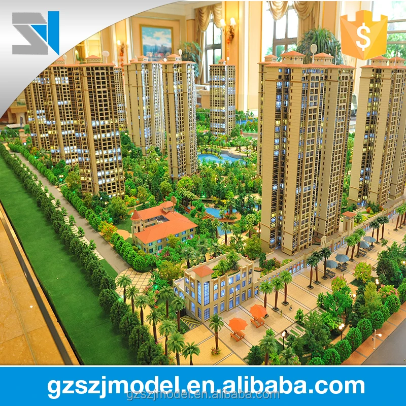 Умеренная цена 1/700 архитектурные модели производителей