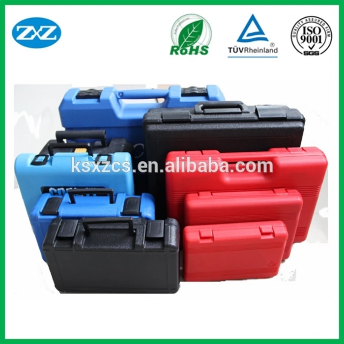 high quality plastic tool case with foam