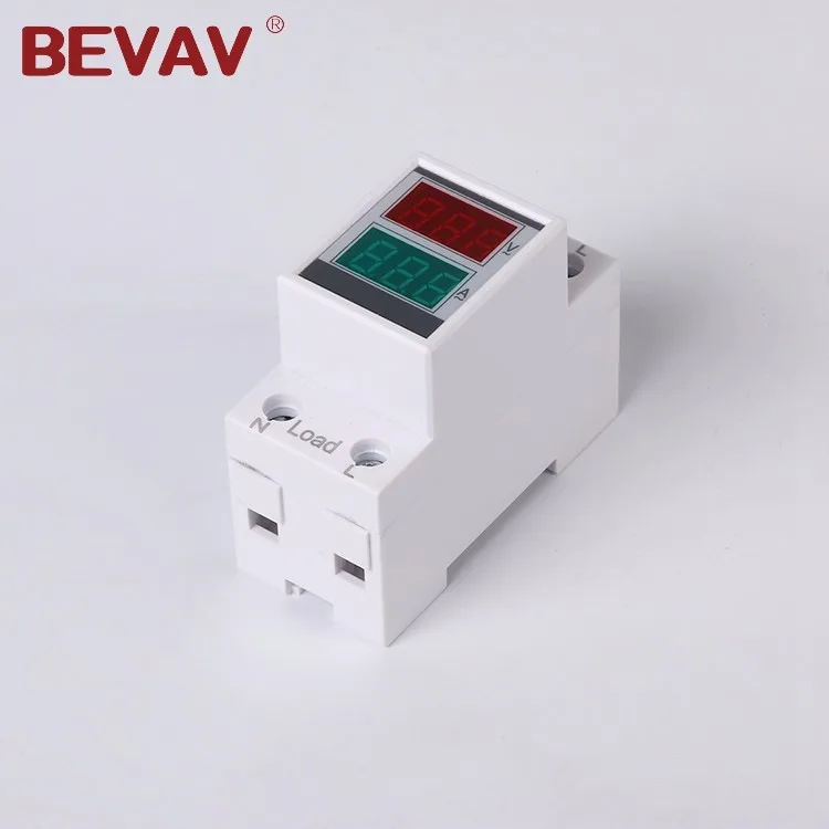 
D37-2042 Din-rail type Single phase Digital LED Display Ammeter Voltmeter Current meter 