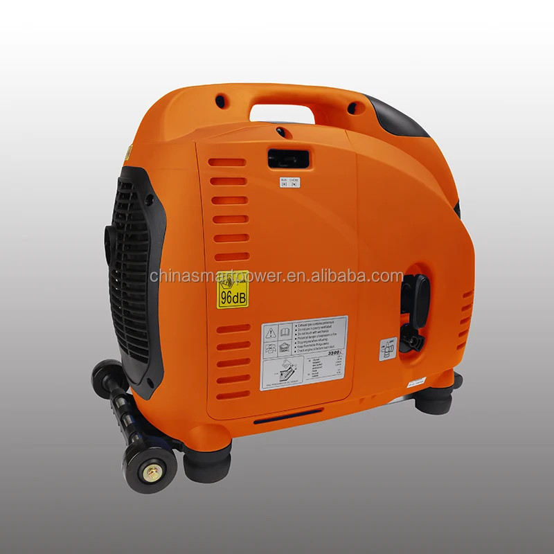 3500w CE GS EPA and PSE approval Digital Inverter Generator with trolley