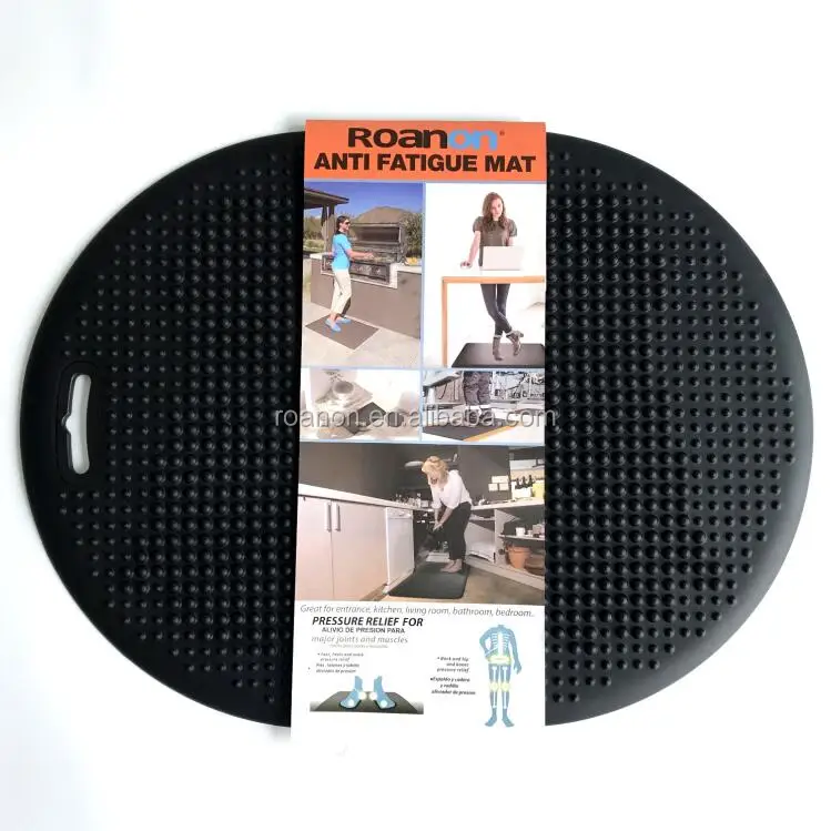 
ROANON95*65cm Standing Desk Anti-Fatigue Comfort Floor Mat PU foam foot massage mat Kitchen Mat(manufacturer) 