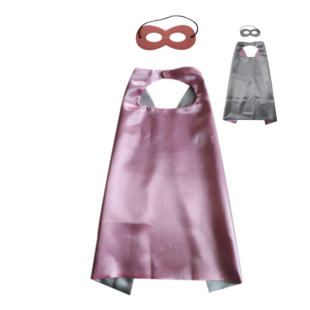 High quality children kids halloween christmas mascot kids super hero cloak