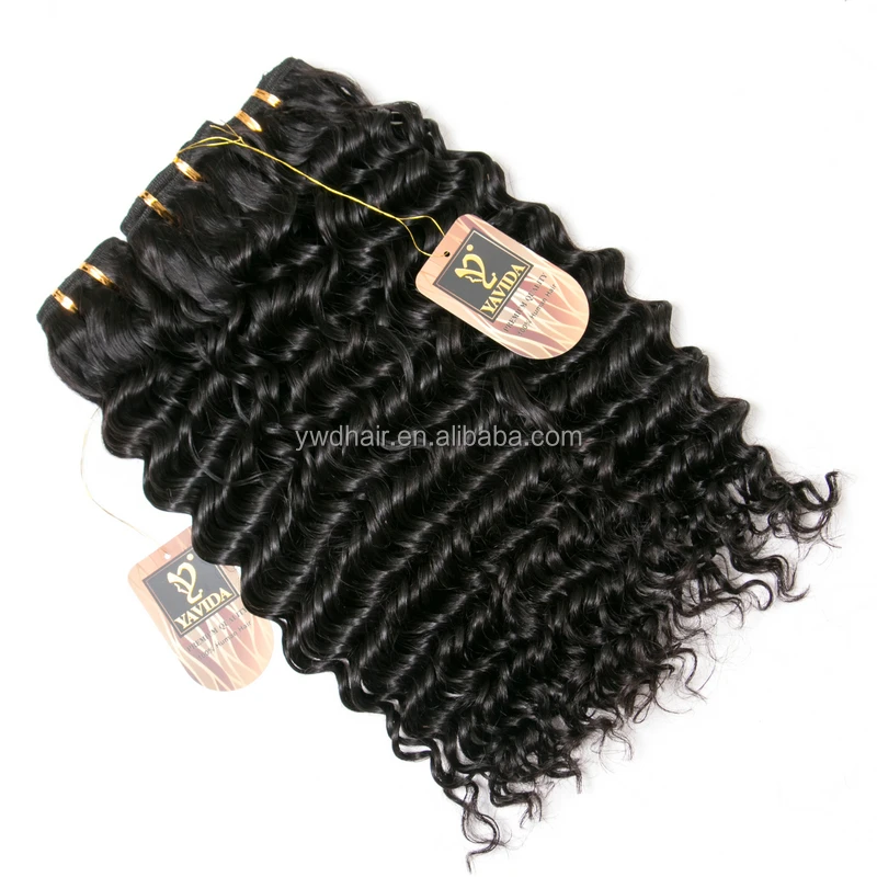 Yavida Wholesale weaving remy indian human hair import 2017 Best Selling Products deep curly hair on Alibaba