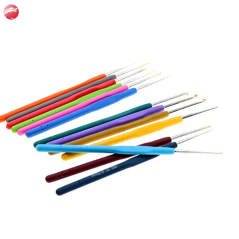 
Wholesale crochet hook crochet hooks needle 13 colors with daily knitting necessaries 