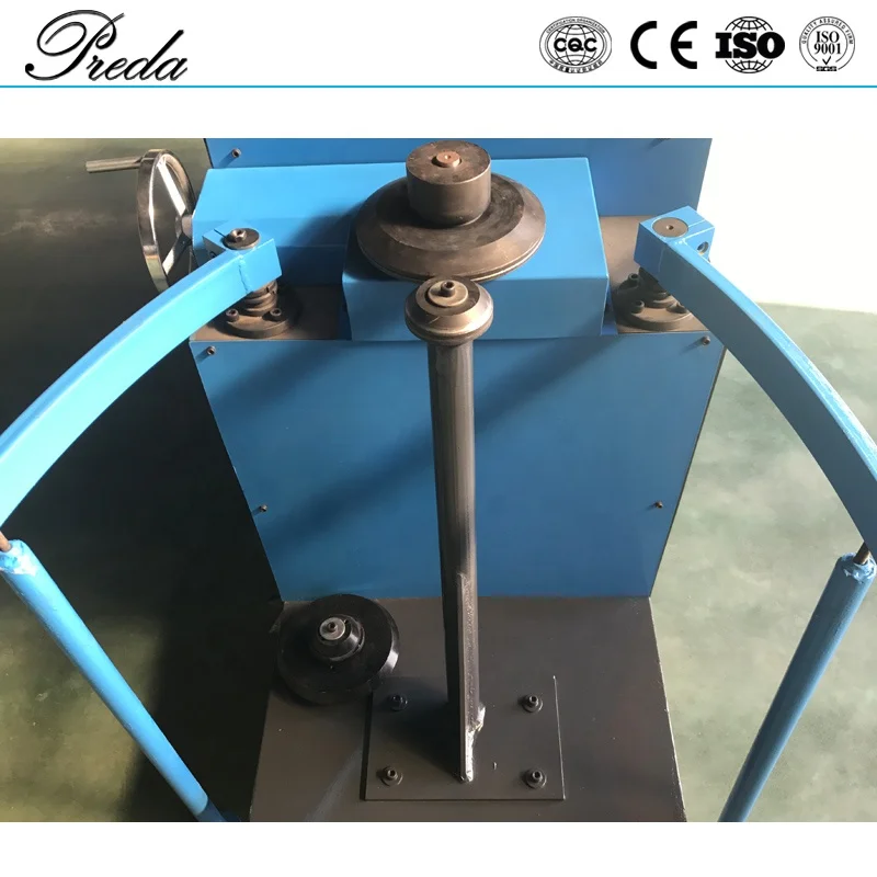 Air Duct Locker Machine of the Mold Forming Round Elbow Making Machine for Round Duct Flanging and Seaming