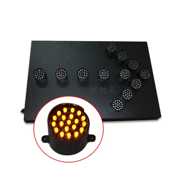 600*400mm aluminum Truck Mounted traffic arrow LED road sign board