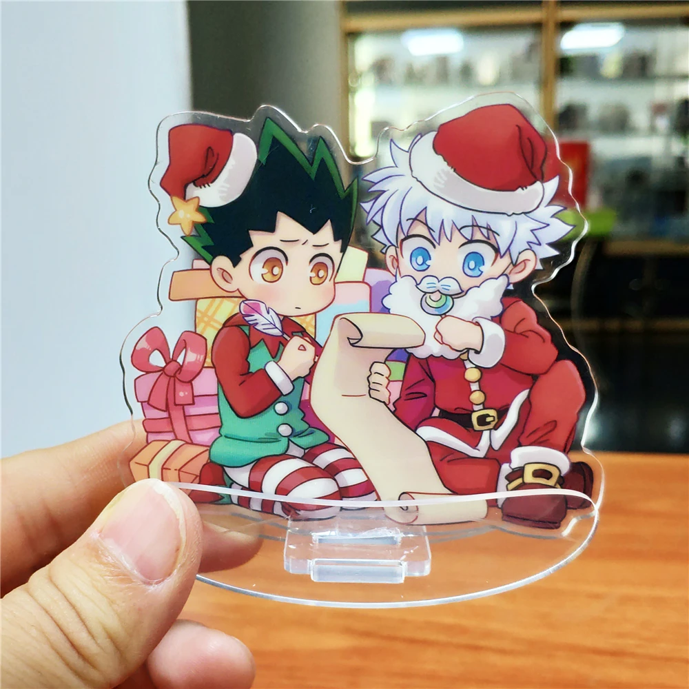 
Free Sample CMYK Custom Acrylic Keychain Anime Acrylic Standee 2D Action Figure 