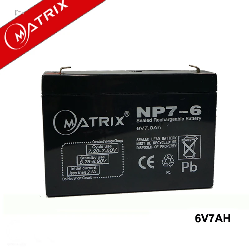 
ups lead acid storage battery 6v 7ah for electric toy car 