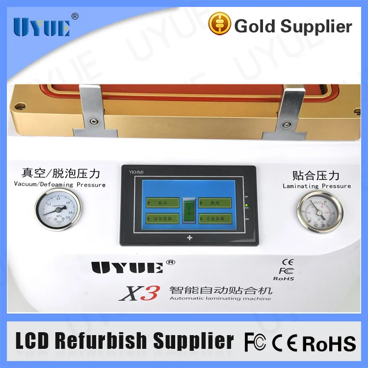 Vacuum OCA Polarizer Lamination Machine Mobile Phone Edge Glass Replace Machine