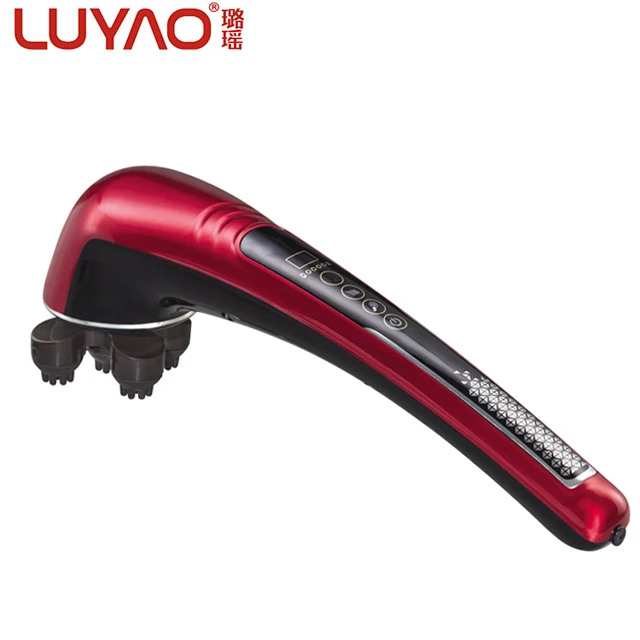 Rechargeable cordless handheld infrared percussion body massager vibration massage hammer LY-653A