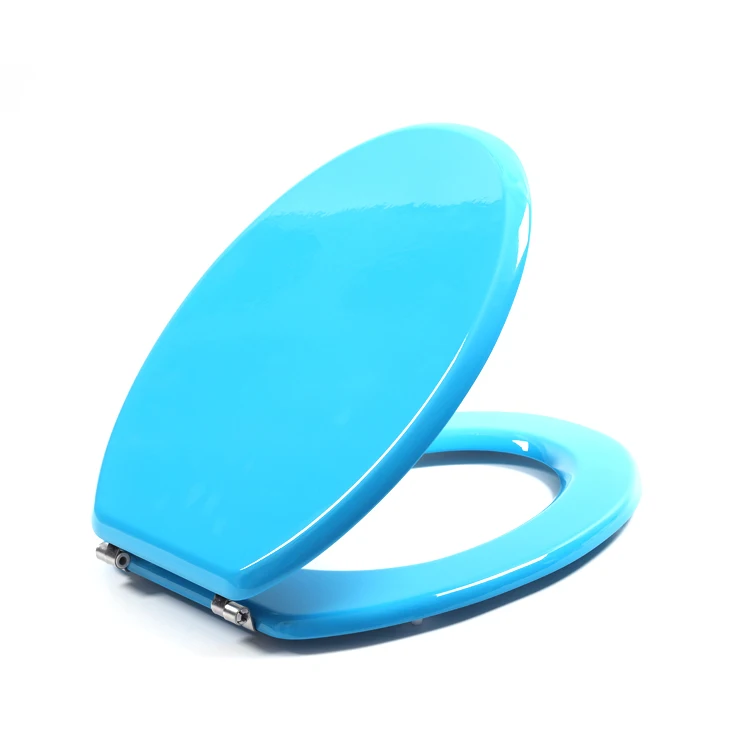 Bofan OEM black 2 piece molded wood decorative elongated family hygienic toilet bidet seat wc for man