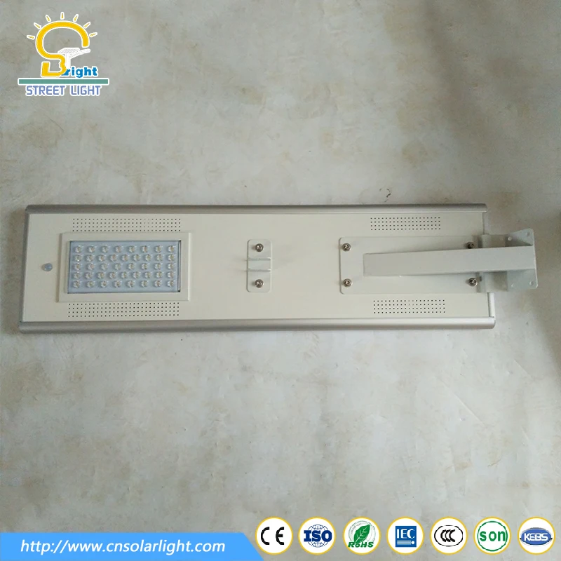 120 Вт все в одном led солнечной энергии уличного фонаря
