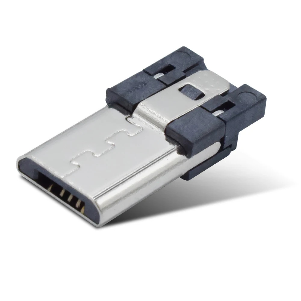 4pin v8 Micro USB штекер разъема для провода припоя