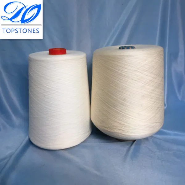 100% Polyester Material 20/1 30/1 40/1 polyester spun yarn RW
